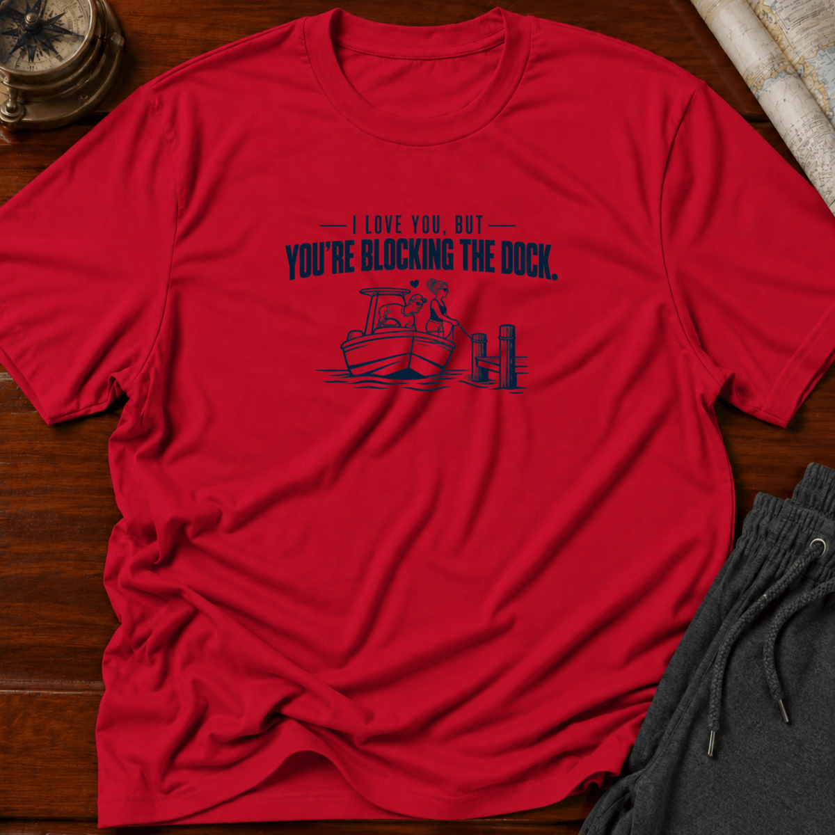 Blocking the Dock  T-shirt
