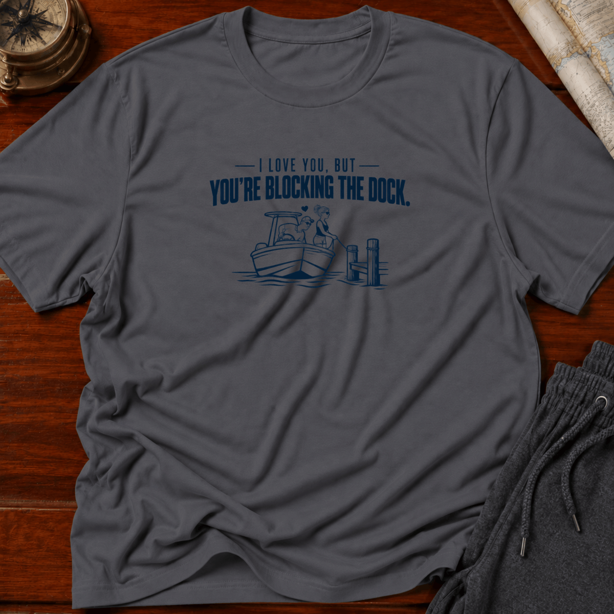 Blocking the Dock  T-shirt