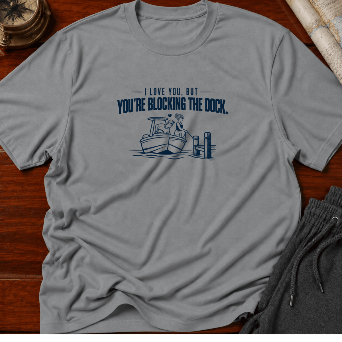 Blocking the Dock  T-shirt