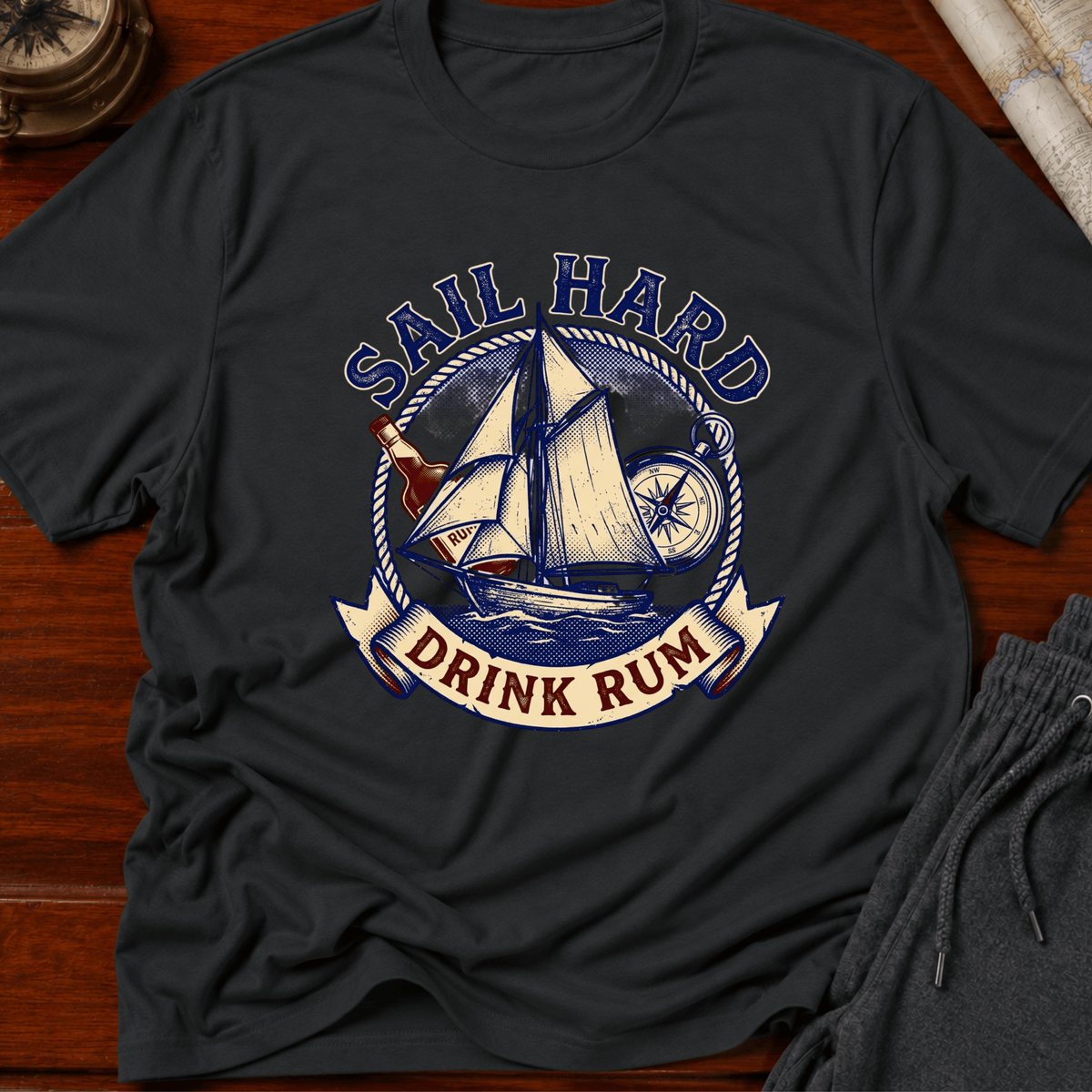 Sail Hard Drink Rum T-Shirt