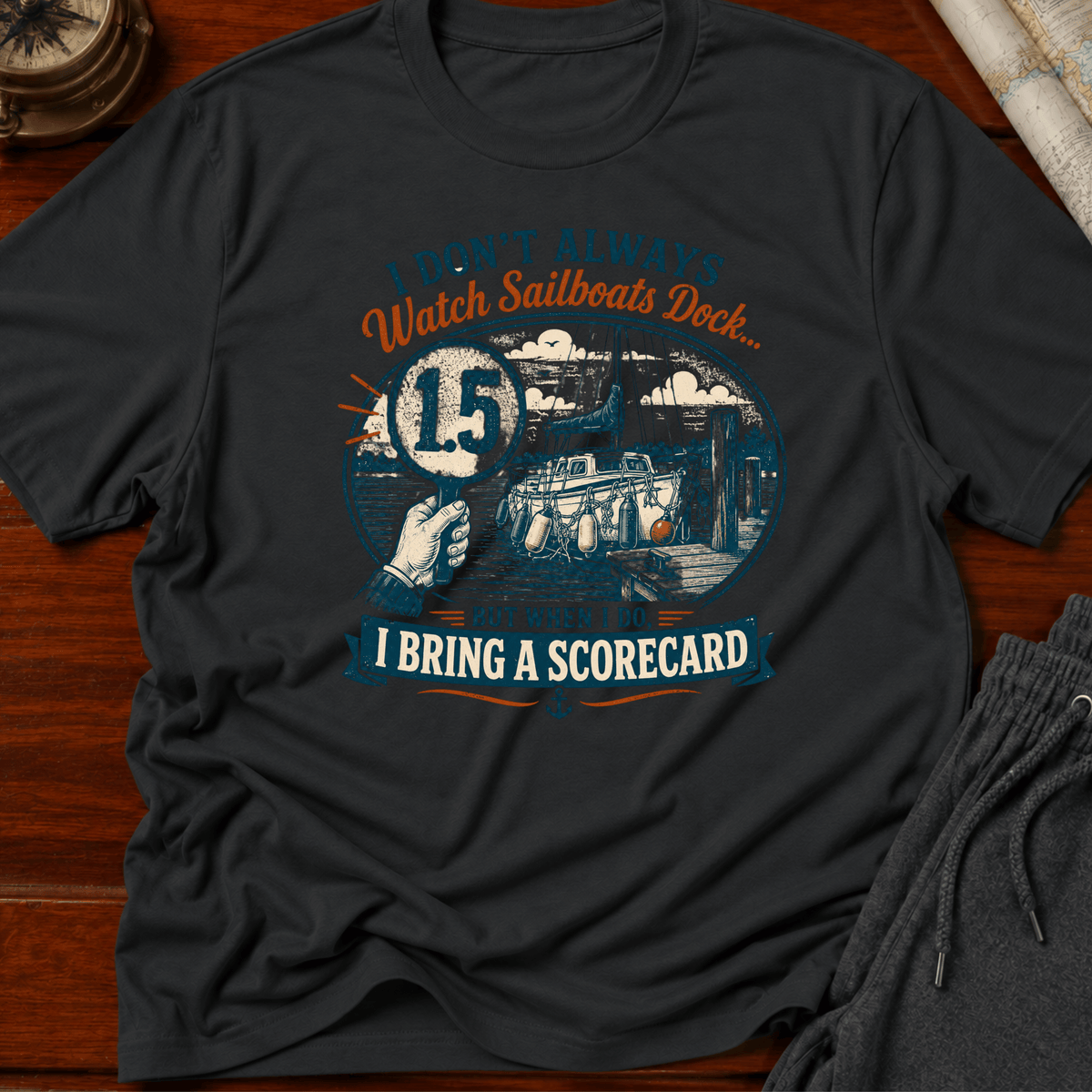 Sailboat docking T-Shirt