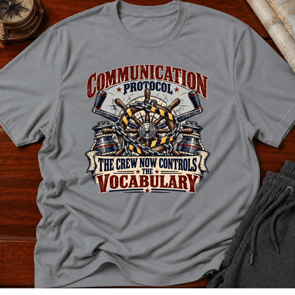 Crew Now Controls the Vocabulary T-shirt