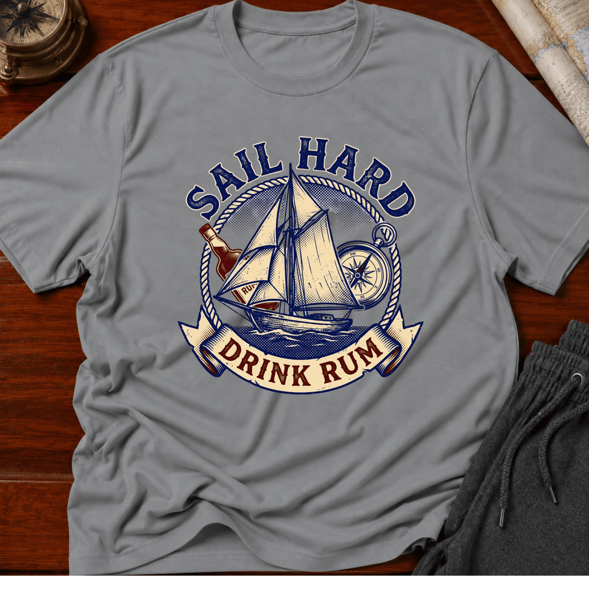 Sail Hard Drink Rum T-Shirt