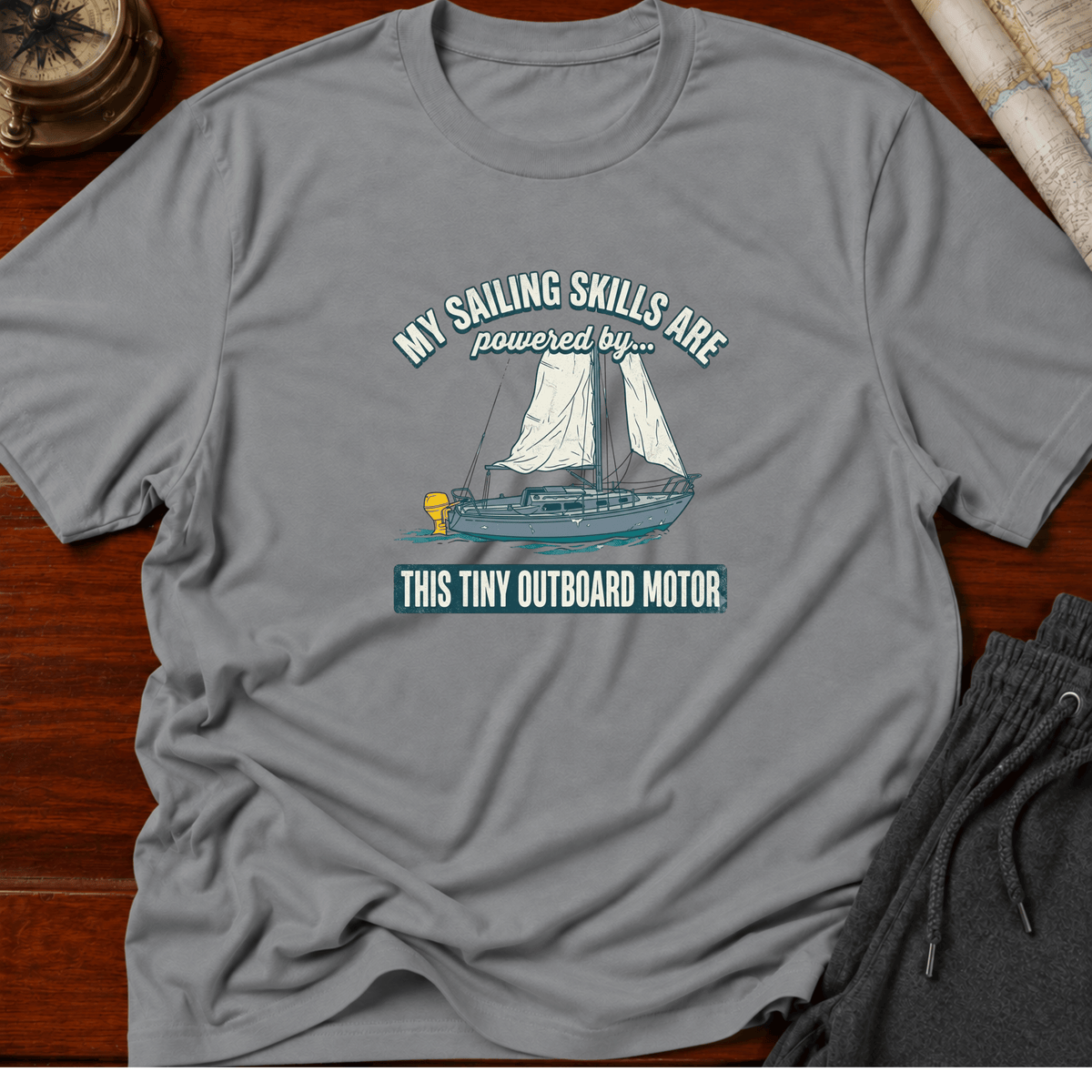 Sail Skills Tiny Motor  T-Shirt
