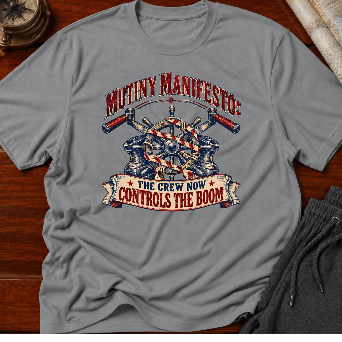 Crew now Controls the Boom T-shirt