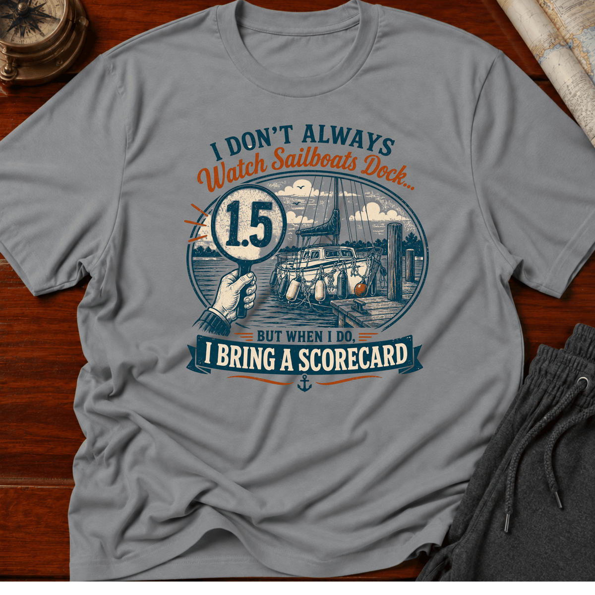 Sailboat docking T-Shirt
