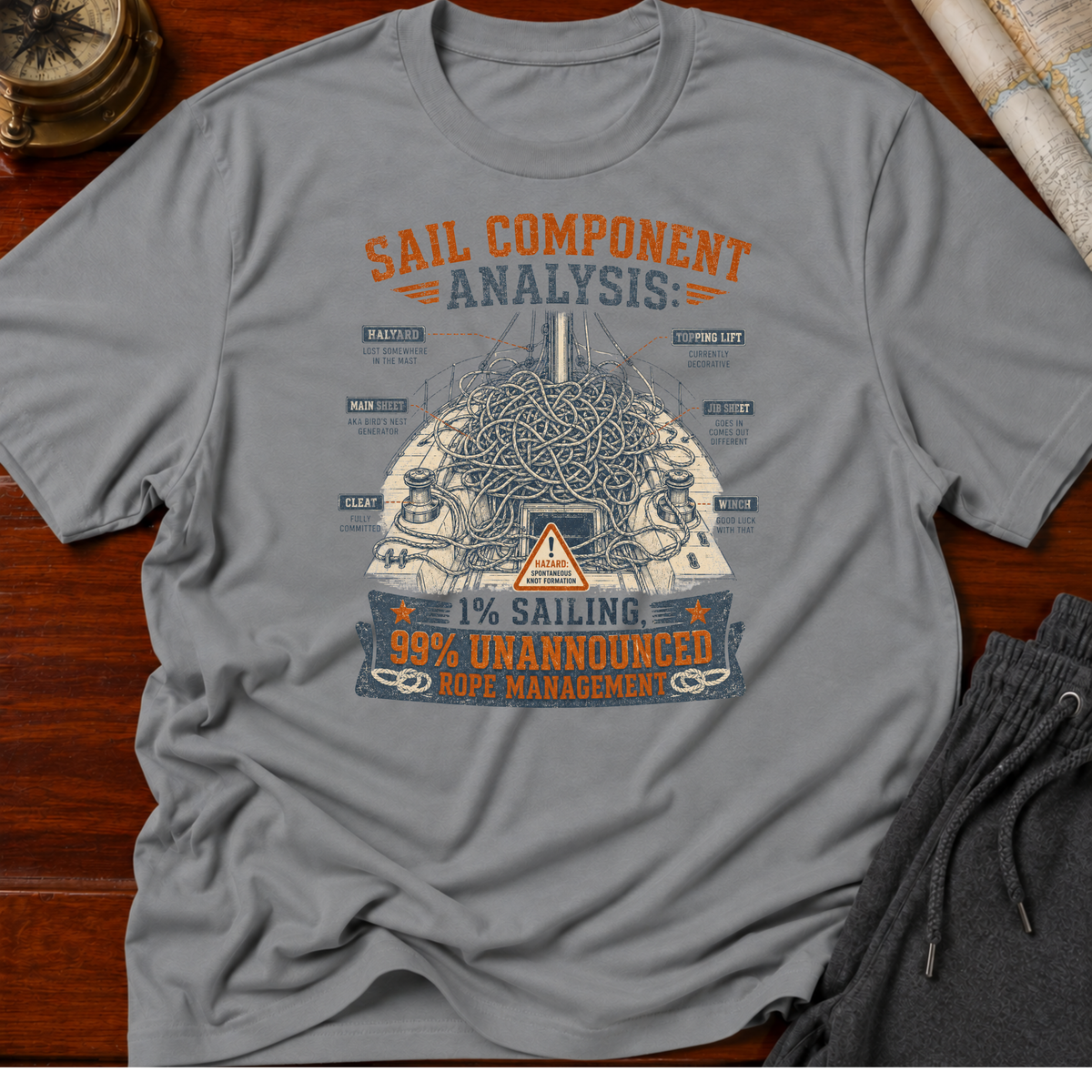 Sail Componentes T-Shirt