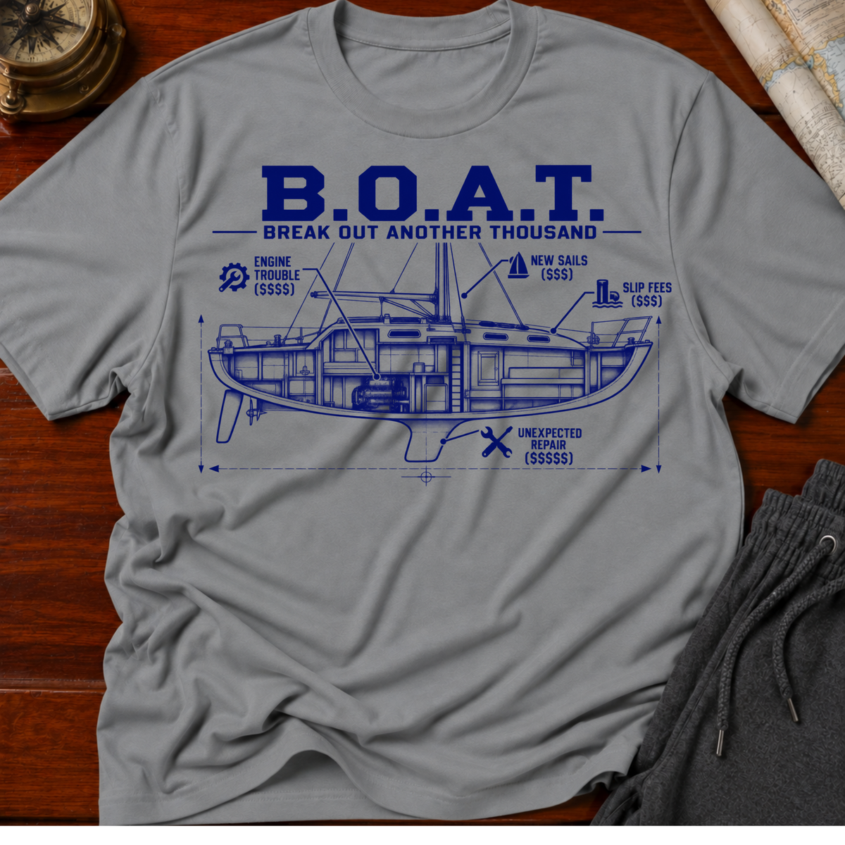 B.o.a.t. expenses T-Shirt