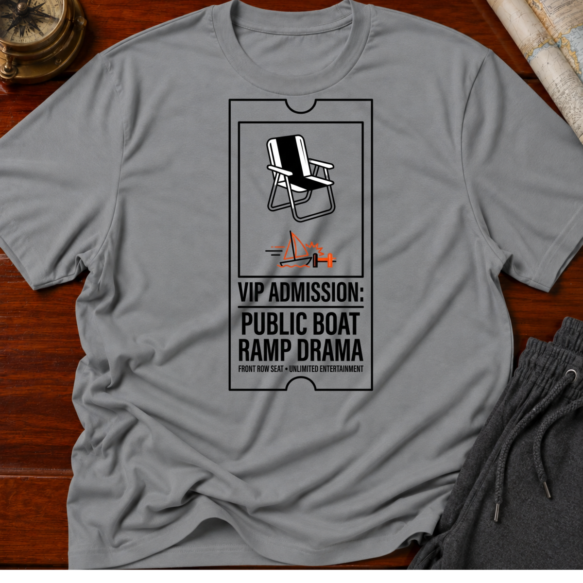 Boat Ramp Drama T-Shirt