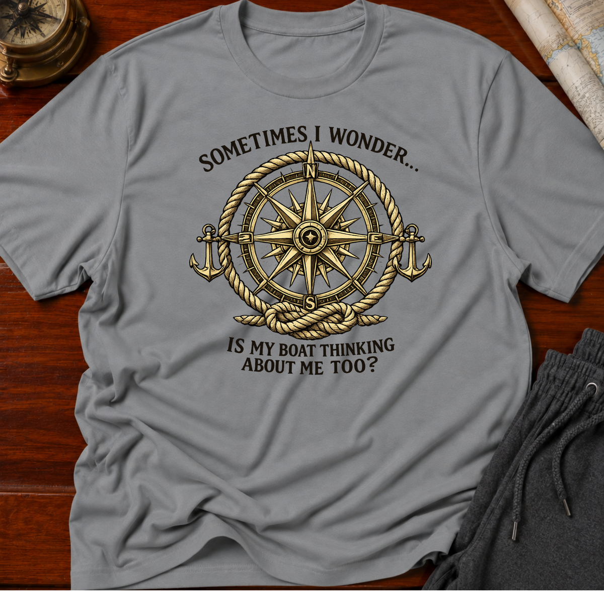 Does my Boat Think of me T-Shirt