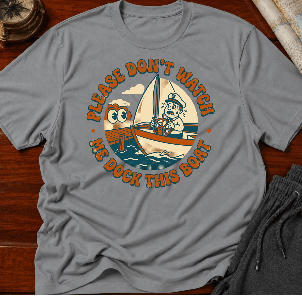 Don't Watch me Dock T-Shirt