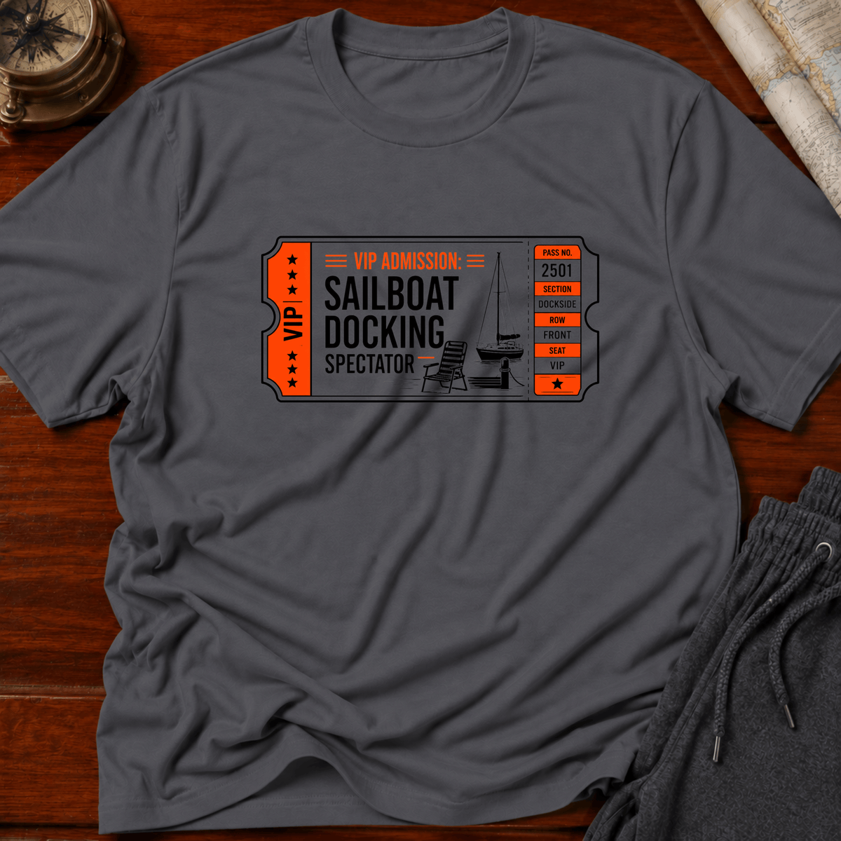 VIP Sailboat Docking T-Shirt