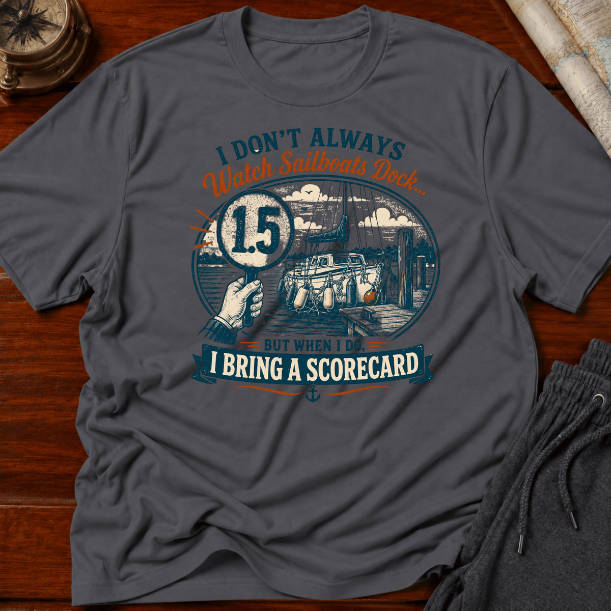 Sailboat docking T-Shirt