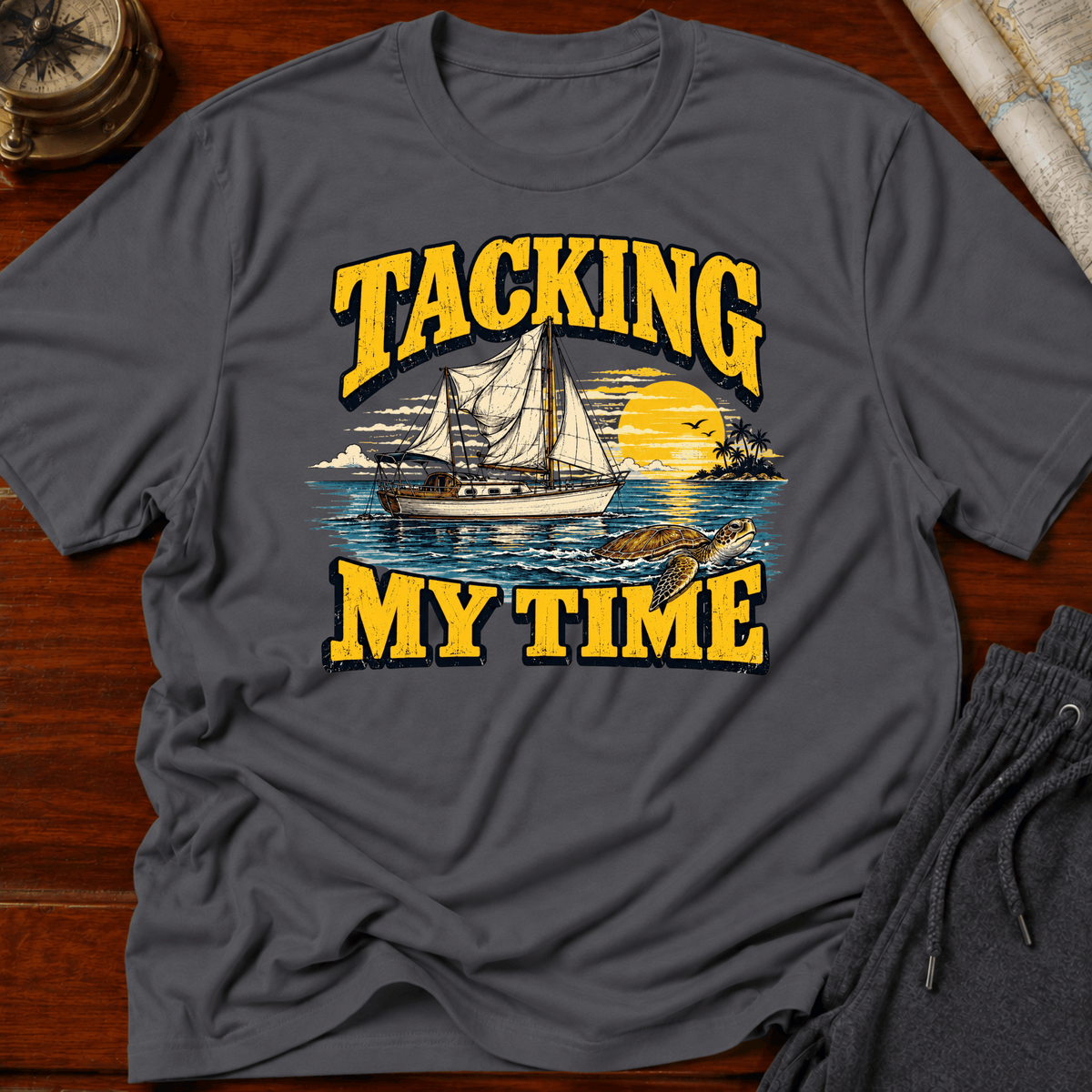 Tacking my Time T-shirt