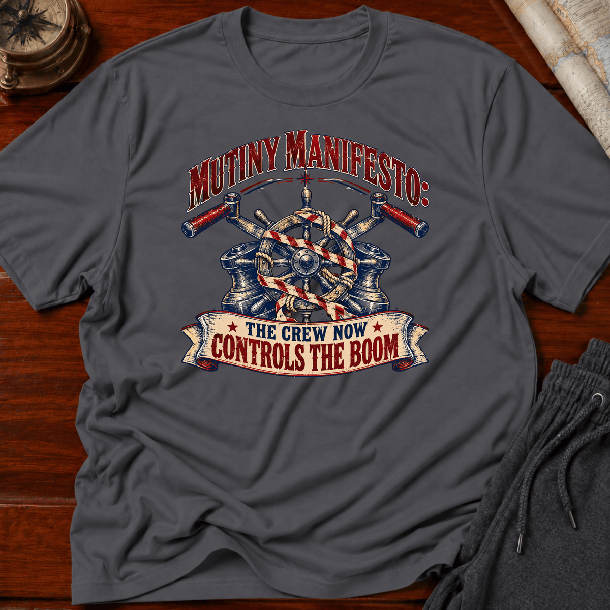 Crew now Controls the Boom T-shirt