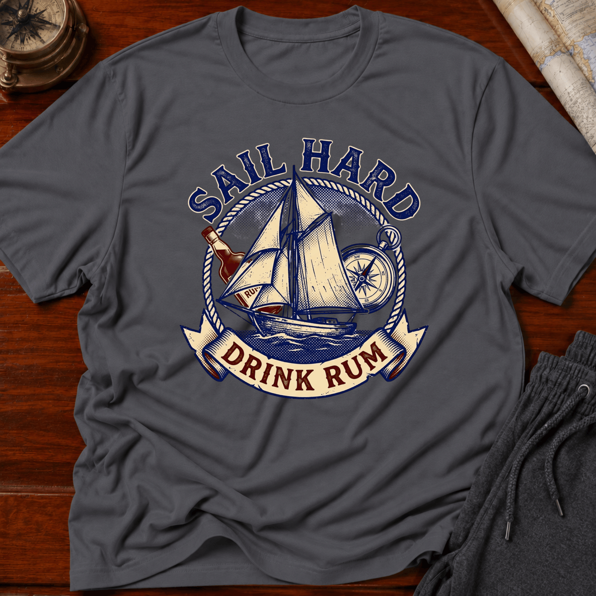 Sail Hard Drink Rum T-Shirt