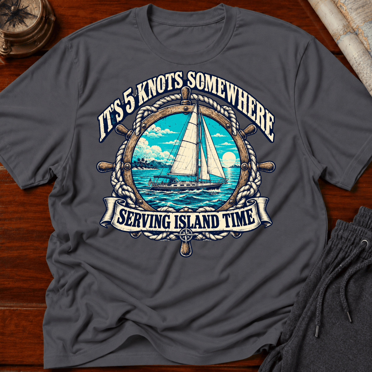 Serving Island Time T-shirt