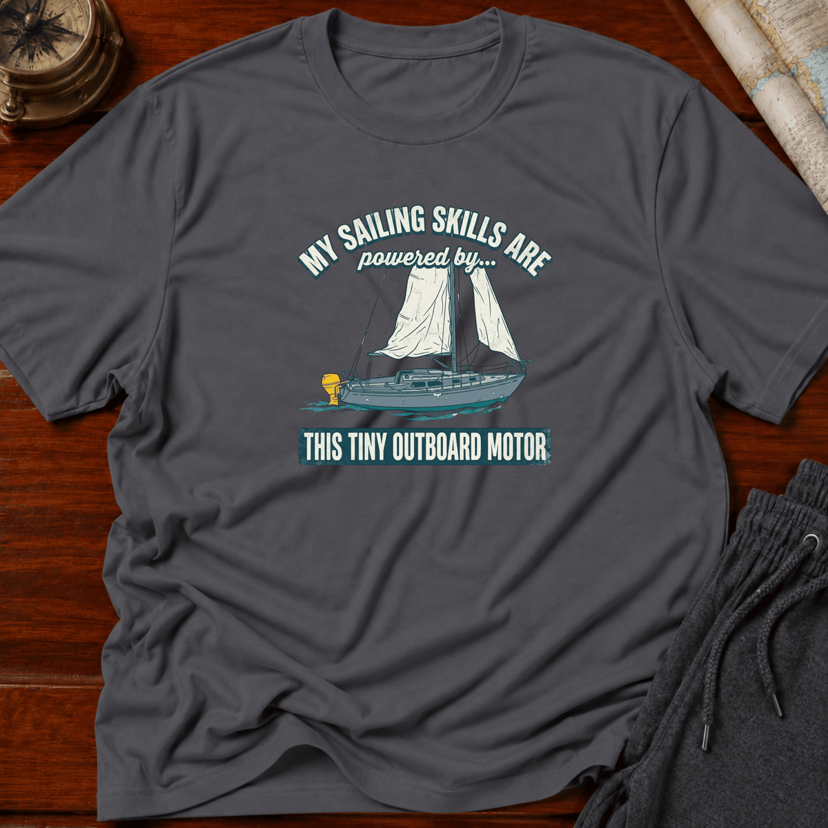 Sail Skills Tiny Motor  T-Shirt