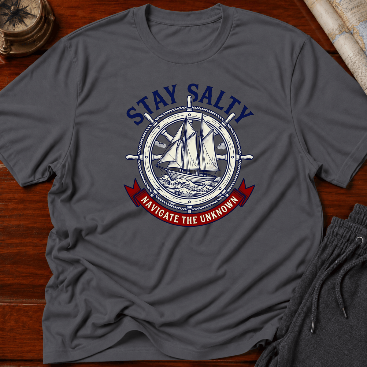 Stay Salty Navigate the unknown T-Shirt