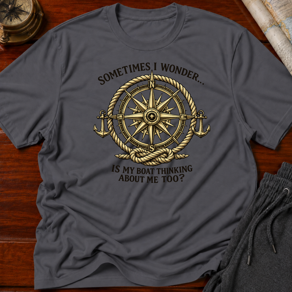Does my Boat Think of me T-Shirt