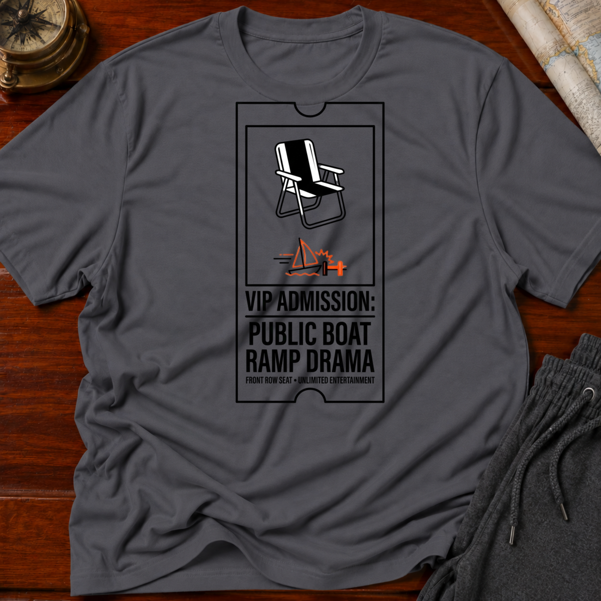 Boat Ramp Drama T-Shirt