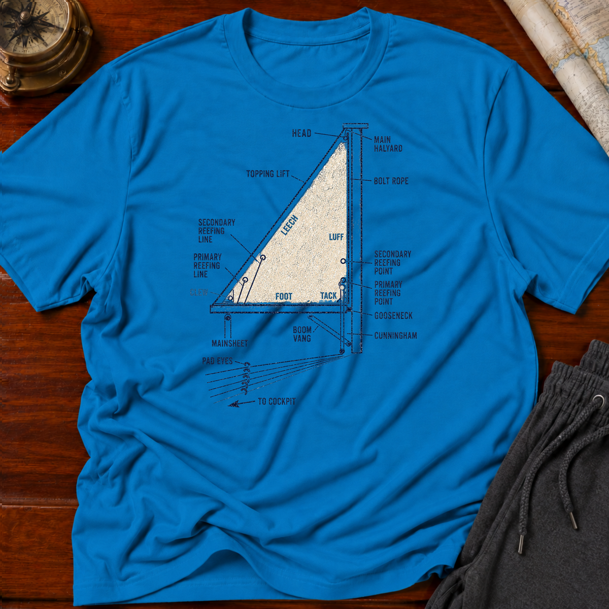 Sail Components faded sail T-Shirt