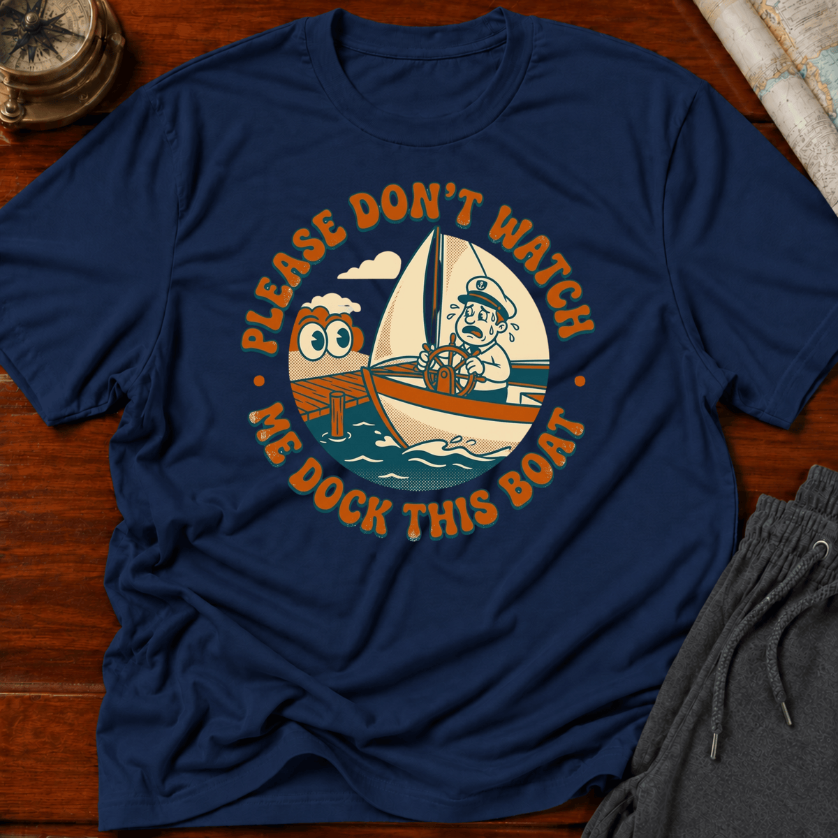 Don't Watch me Dock T-Shirt