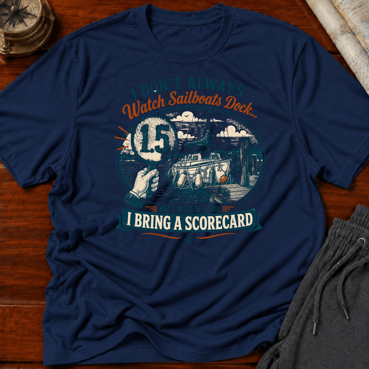 Sailboat docking T-Shirt
