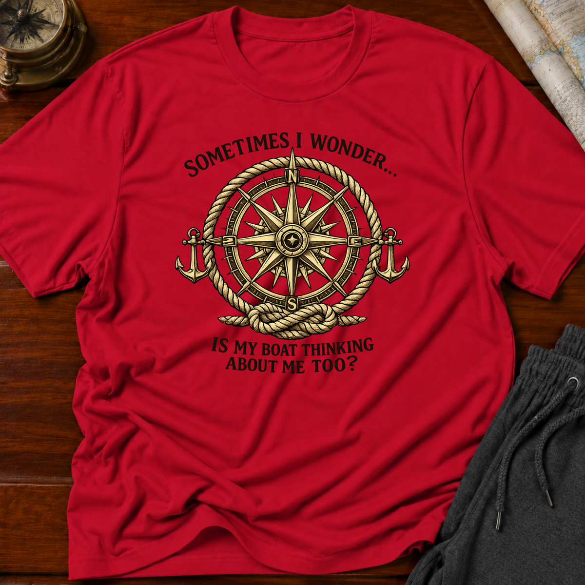 Does my Boat Think of me T-Shirt