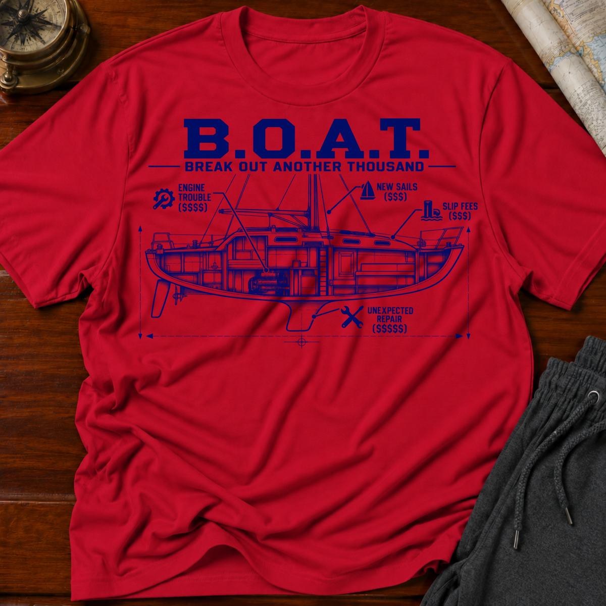 B.o.a.t. expenses T-Shirt