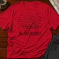 Tall Ship Blueprint T-Shirt