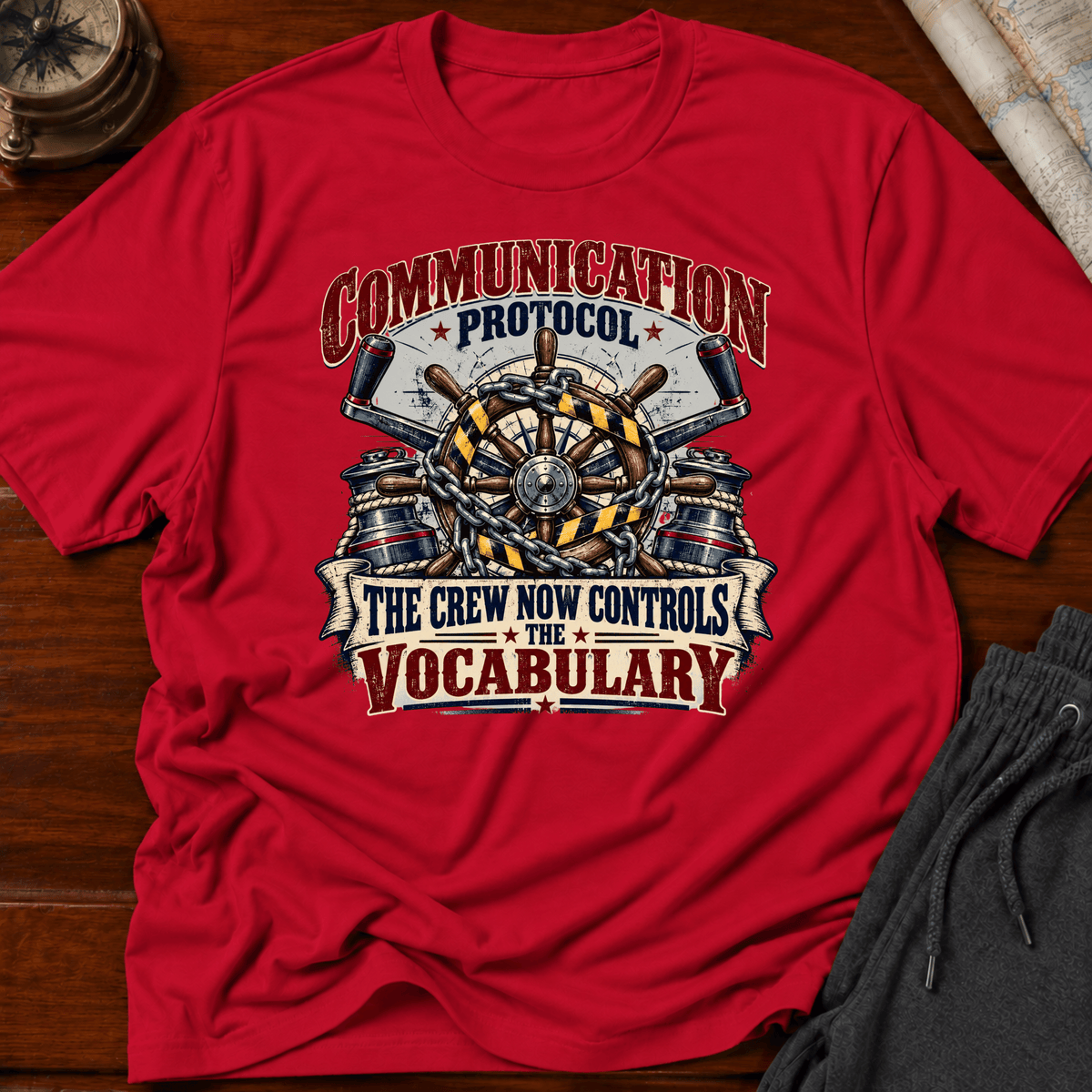 Crew Now Controls the Vocabulary T-shirt