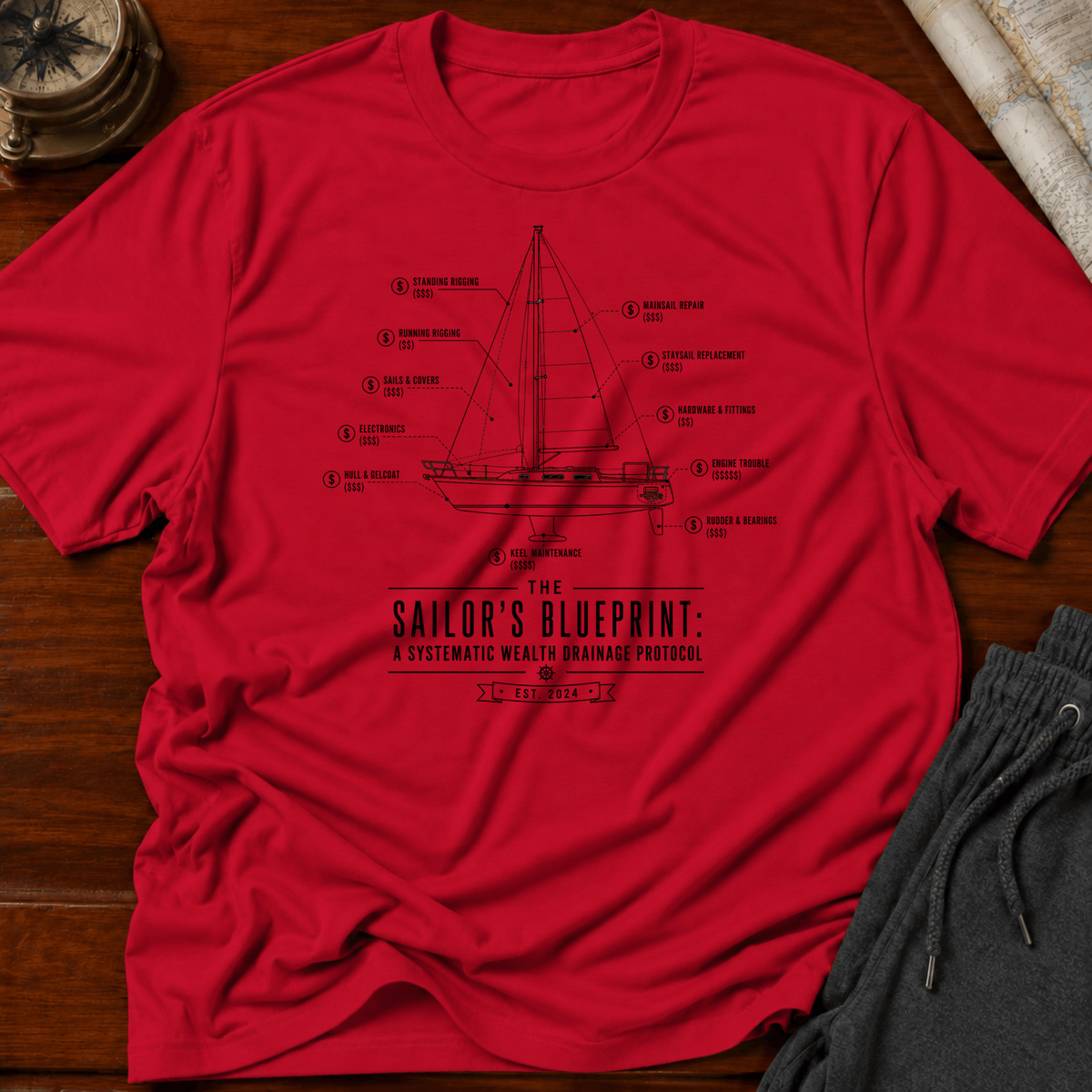 Wealth Drainage Protocol T-Shirt