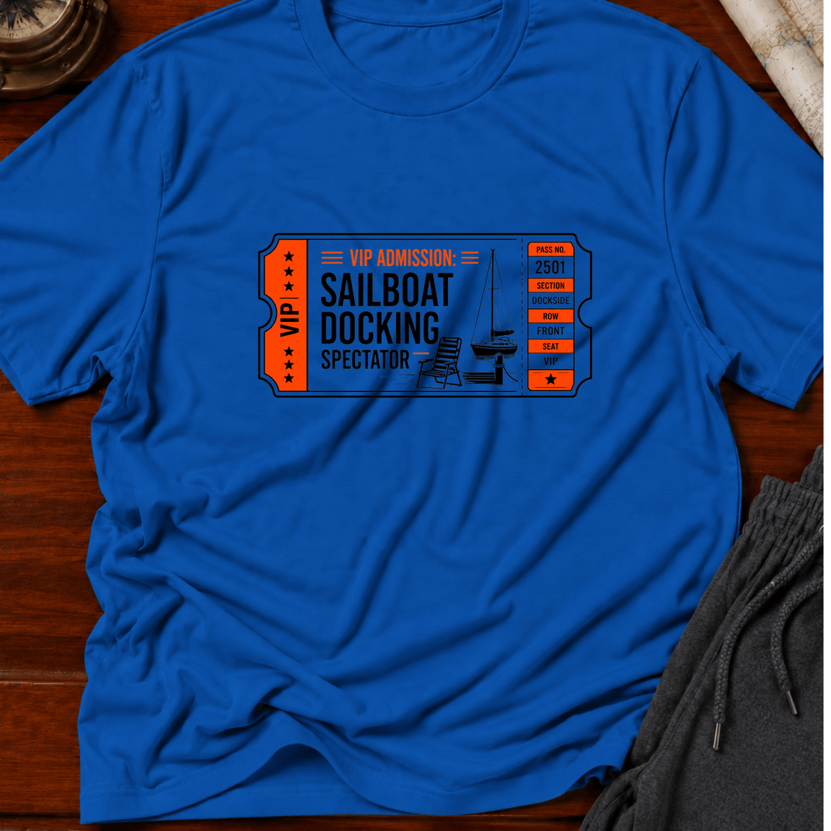 VIP Sailboat Docking T-Shirt