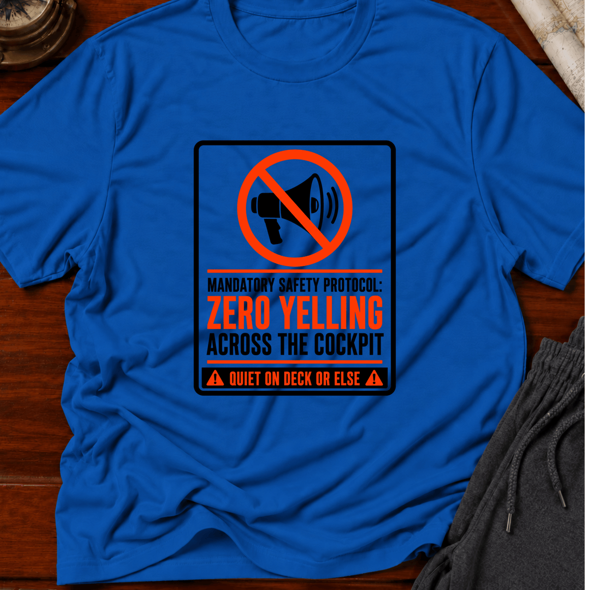 Zero Yelling Across the Cockpit T-Shirt