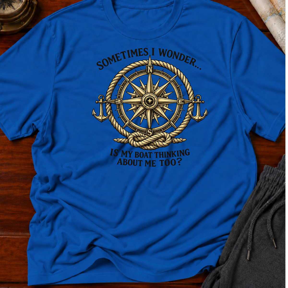 Does my Boat Think of me T-Shirt