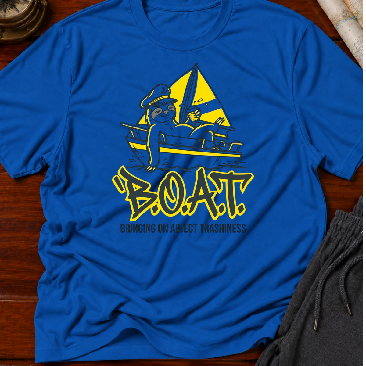 Boat Sloth T-Shirt