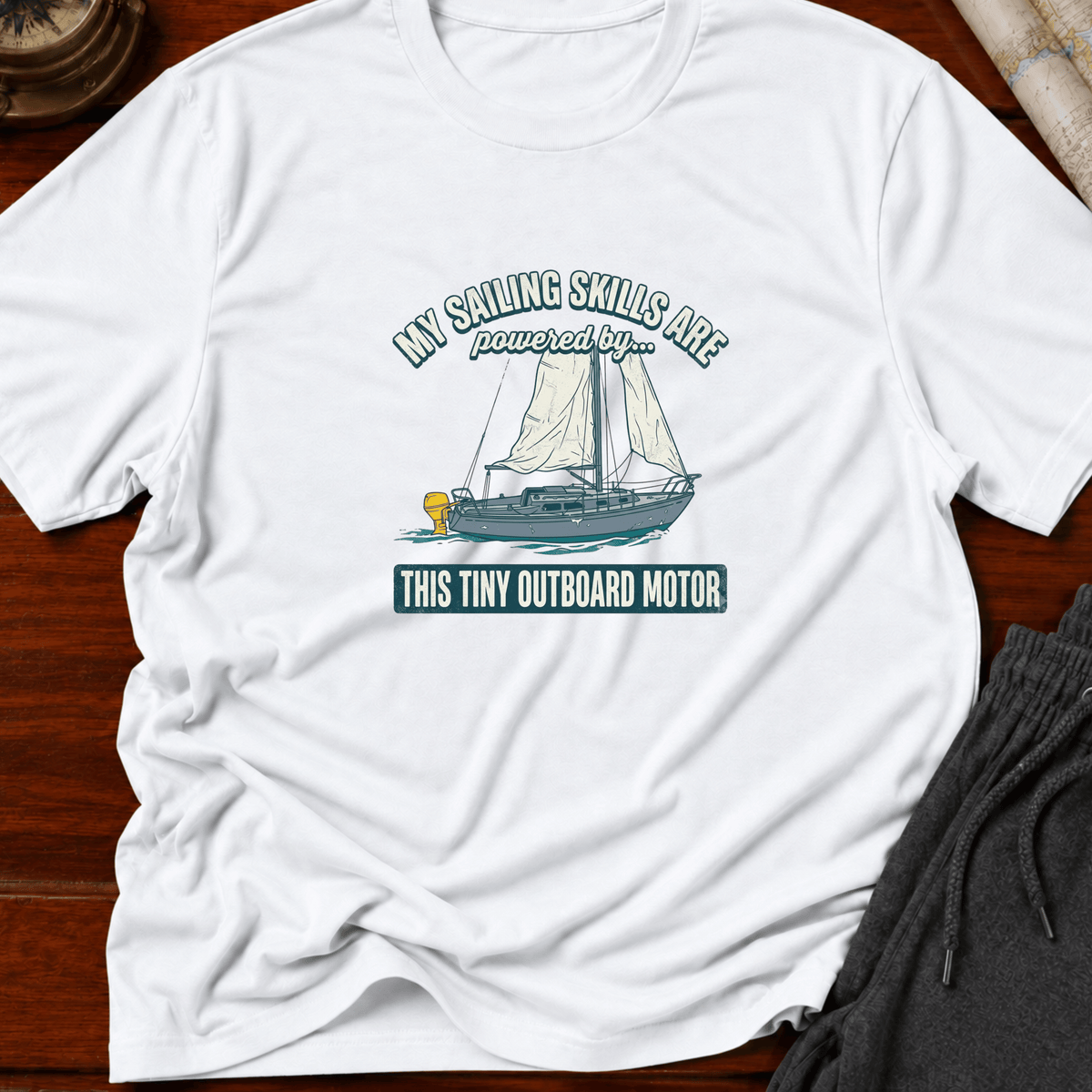 Sail Skills Tiny Motor  T-Shirt