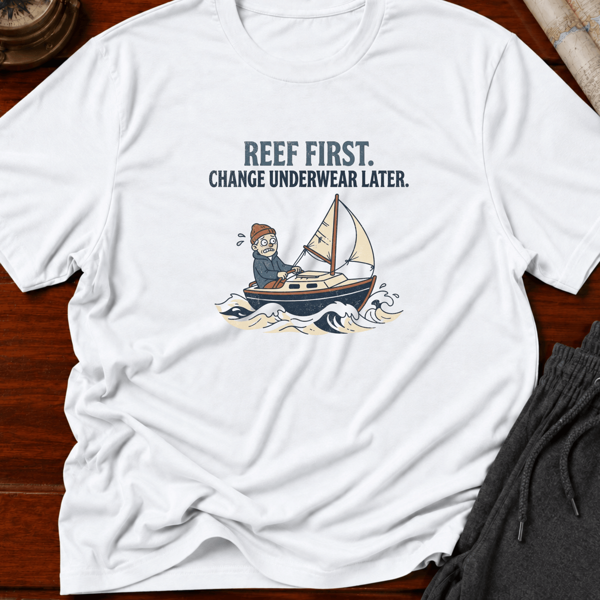 Change underwear later T-shirt