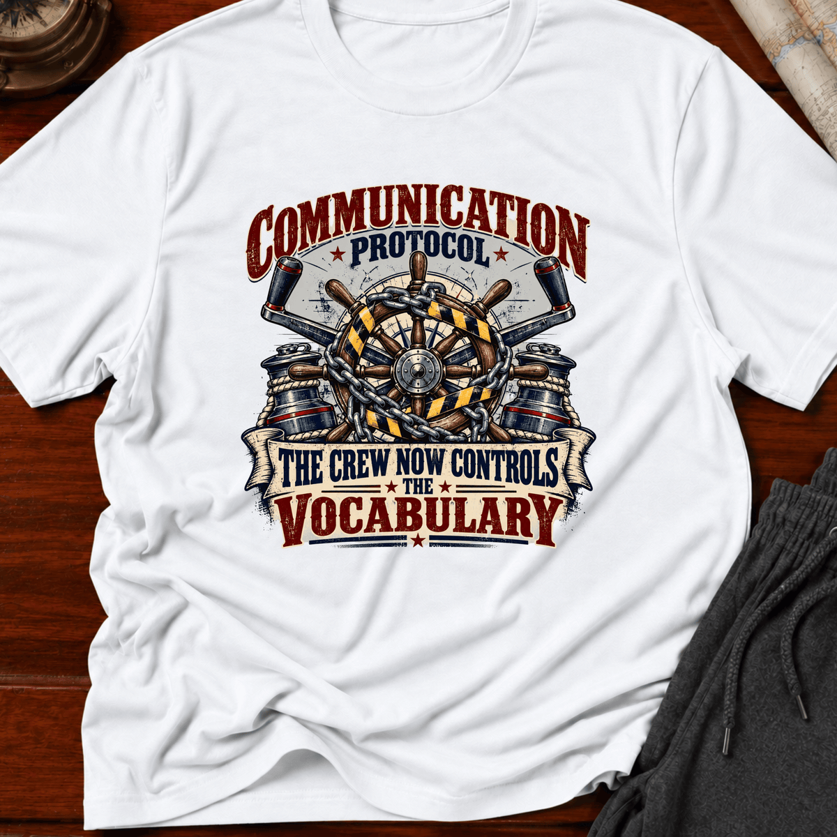 Crew Now Controls the Vocabulary T-shirt